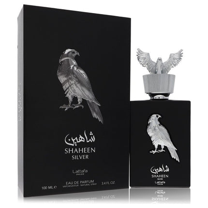 Lattafa Pride Shaheen Silver Eau De Parfum Spray (Unisex) By Lattafa 3.4 oz Eau De Parfum Spray Eau De Parfum Spray (Unisex) unisex fragrance product image