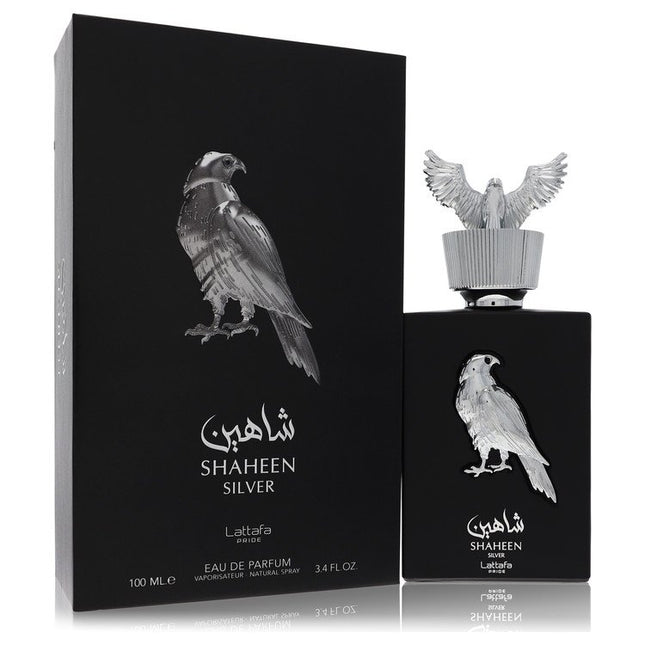 Lattafa Pride Shaheen Silver Eau De Parfum Spray (Unisex) By Lattafa 3.4 oz Eau De Parfum Spray Eau De Parfum Spray (Unisex) unisex fragrance product image
