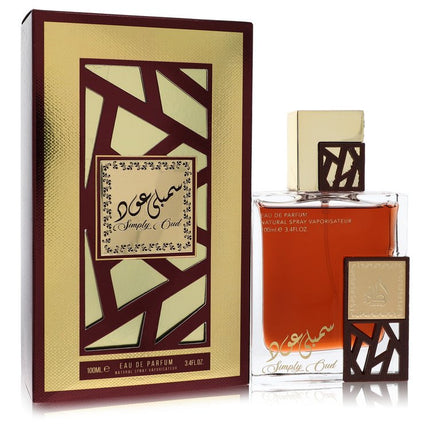 Lattafa Simply Oud Eau De Parfum Spray (Unisex) By Lattafa 3.4 oz Eau De Parfum Spray Eau De Parfum Spray (Unisex) unisex fragrance product image