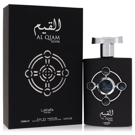 Lattafa Pride Al Qiam Silver Eau De Parfum Spray (Unisex) By Lattafa 3.4 oz Eau De Parfum Spray Eau De Parfum Spray (Unisex) unisex fragrance product image
