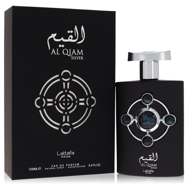 Lattafa Pride Al Qiam Silver Eau De Parfum Spray (Unisex) By Lattafa 3.4 oz Eau De Parfum Spray Eau De Parfum Spray (Unisex) unisex fragrance product image