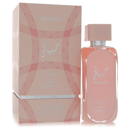 Lattafa Hayaati Florence Eau De Parfum Spray (Unisex) By Lattafa 3.4 oz Eau De Parfum Spray Eau De Parfum Spray (Unisex) unisex fragrance product image