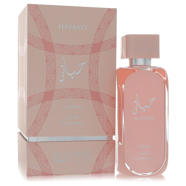 Lattafa Hayaati Florence Eau De Parfum Spray (Unisex) By Lattafa 3.4 oz Eau De Parfum Spray Eau De Parfum Spray (Unisex) unisex fragrance product image