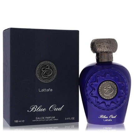Lattafa Blue Oud Eau De Parfum Spray (Unisex) By Lattafa 3.4 oz Eau De Parfum Spray Eau De Parfum Spray (Unisex) unisex fragrance product image