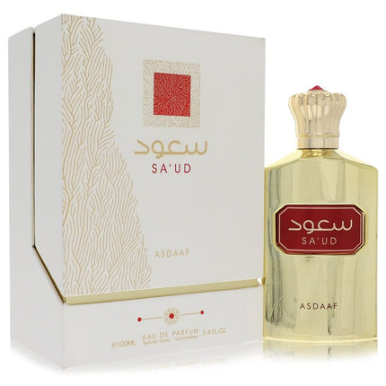 Lattafa Asdaaf Sa'Ud Eau De Parfum Spray (Unisex) By Lattafa 3.4 oz Eau De Parfum Spray Eau De Parfum Spray (Unisex) unisex fragrance product image