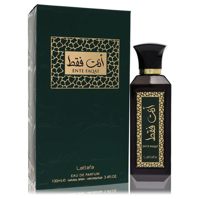 Lattafa Ente Faqat Eau De Parfum Spray (Unisex) By Lattafa 3.4 oz Eau De Parfum Spray Eau De Parfum Spray (Unisex) unisex fragrance product image