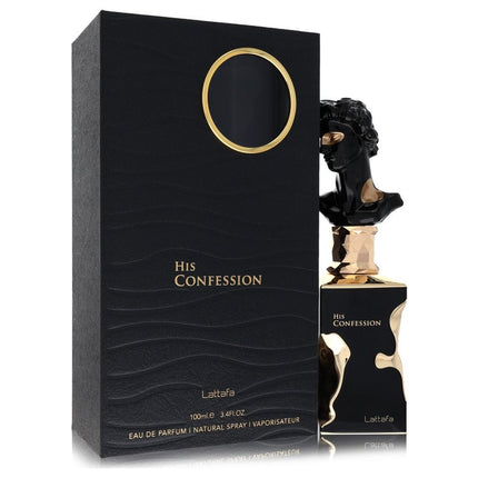 Lattafa His Confession Eau De Parfum Spray By Lattafa 3.4 oz Eau De Parfum Spray Eau De Parfum Spray for men product image