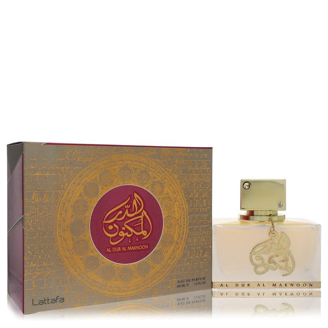 Lattafa Al Dur Al Maknoon Gold Eau De Parfum Spray (Unisex) By Lattafa 3.4 oz Eau De Parfum Spray Eau De Parfum Spray (Unisex) unisex fragrance product image