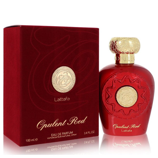 Lattafa Opulent Red Eau De Parfum Spray By Lattafa 3.4 oz Eau De Parfum Spray Eau De Parfum Spray for women product image