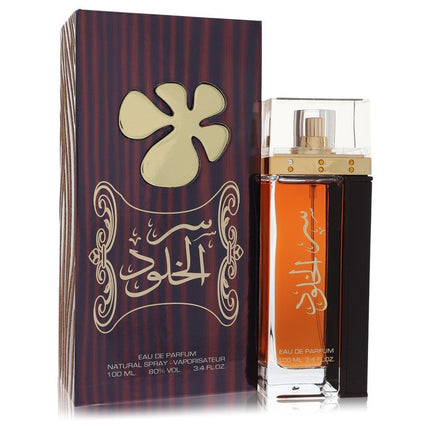 Lattafa Ser Al Khulood Eau De Parfum Spray (Unisex) By Lattafa 3.4 oz Eau De Parfum Spray Eau De Parfum Spray (Unisex) unisex fragrance product image