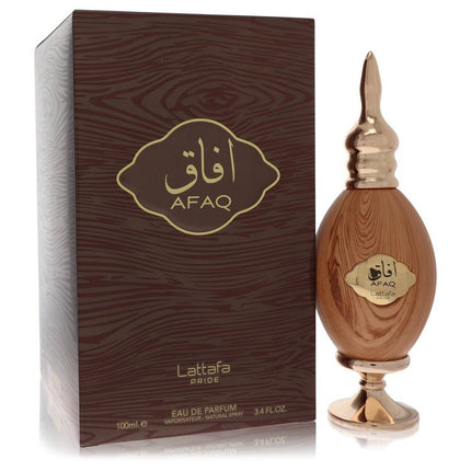 Lattafa Pride Afaq Gold Eau De Parfum Spray (Unisex) By Lattafa 3.4 oz Eau De Parfum Spray Eau De Parfum Spray (Unisex) unisex fragrance product image