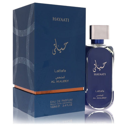 Lattafa Hayaati Al Maleky Eau De Parfum Spray By Lattafa 3.4 oz Eau De Parfum Spray Eau De Parfum Spray for men product image