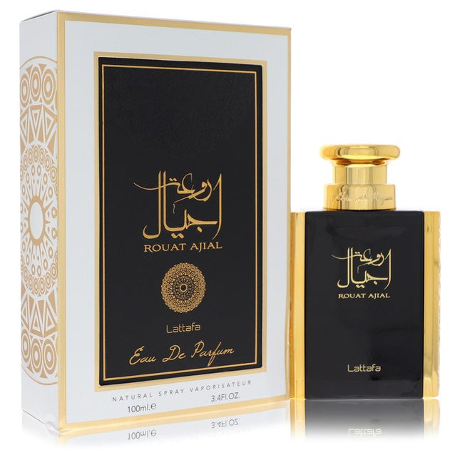 Lattafa Rouat Ajial Eau De Parfum Spray (Unisex) By Lattafa 3.4 oz Eau De Parfum Spray Eau De Parfum Spray (Unisex) unisex fragrance product image