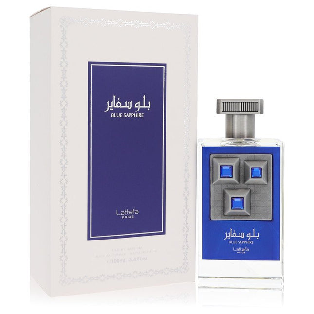 Lattafa Pride Blue Sapphire Eau De Parfum Spray (Unisex) By Lattafa 3.4 oz Eau De Parfum Spray Eau De Parfum Spray (Unisex) unisex fragrance product image