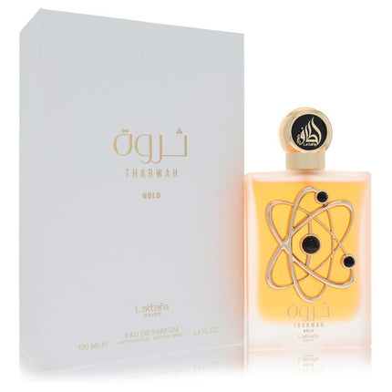 Lattafa Pride Tharwah Gold Eau De Parfum Spray By Lattafa 3.4 oz Eau De Parfum Spray Eau De Parfum Spray for women product image