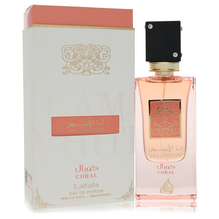 Ana Abiyed Coral Eau De Parfum Spray (Unisex) By Lattafa 2 oz Eau De Parfum Spray Eau De Parfum Spray (Unisex) unisex fragrance product image
