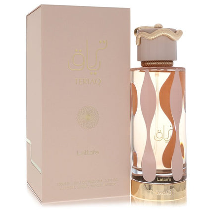 Lattafa Teriaq Eau De Parfum Spray (Unisex) By Lattafa 3.4 oz Eau De Parfum Spray Eau De Parfum Spray (Unisex) unisex fragrance product image