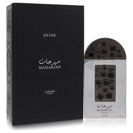 Lattafa Pride Maharjan Silver Eau De Parfum Spray (Unisex) By Lattafa 3.4 oz Eau De Parfum Spray Eau De Parfum Spray (Unisex) unisex fragrance product image
