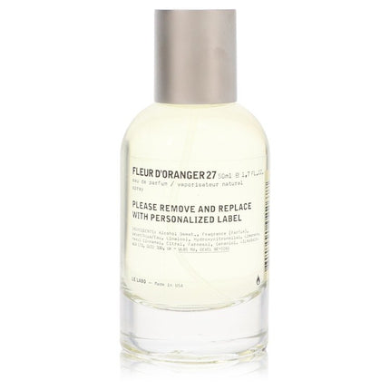 Le Labo Fleur D'Oranger 27 Eau De Parfum Spray (Unboxed) By Le Labo 1.7 oz Eau De Parfum Spray Eau De Parfum Spray (Unboxed) for women product image