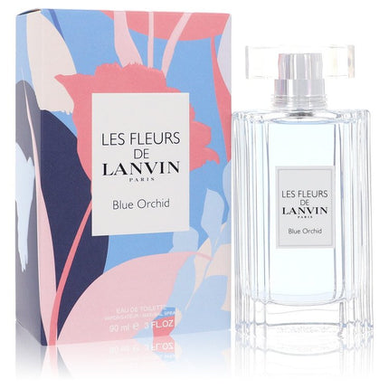 Les Fleurs De Lanvin Blue Orchid Eau De Toilette Spray By Lanvin 3 oz Eau De Toilette Spray Eau De Toilette Spray for women product image