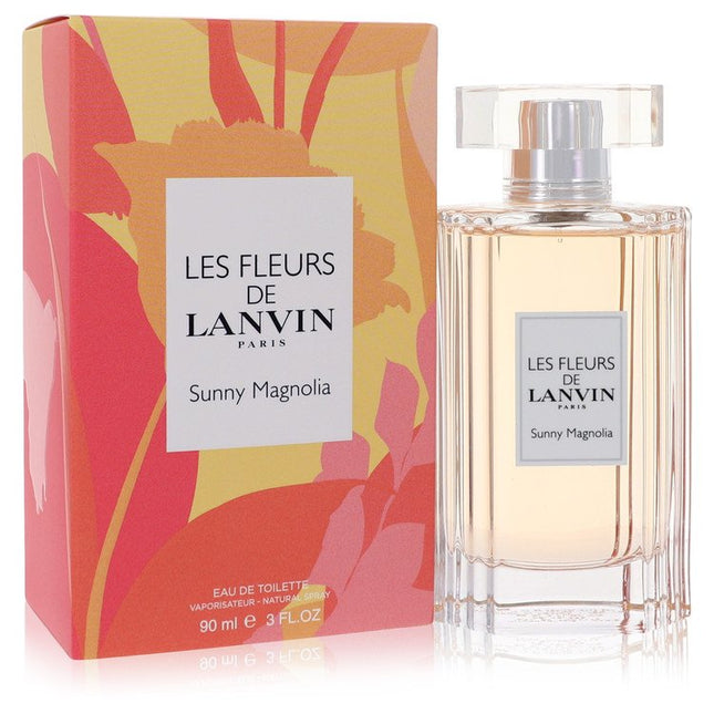 Les Fleurs De Lanvin Sunny Magnolia Eau De Toilette Spray By Lanvin 3 oz Eau De Toilette Spray Eau De Toilette Spray for women product image