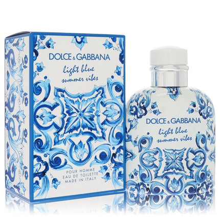 Light Blue Summer Vibes Eau De Toilette Spray By Dolce & Gabbana 4.2 oz Eau De Toilette Spray Eau De Toilette Spray for men product image