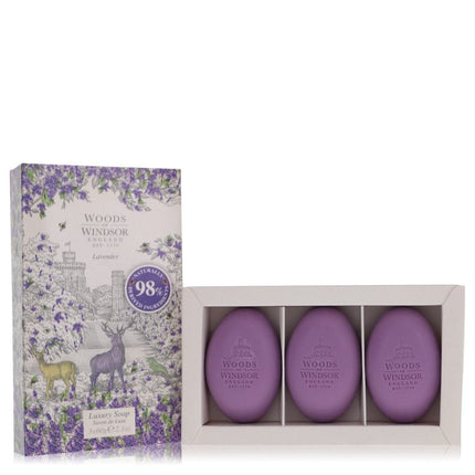 Lavender Fine English Soap By Woods Of Windsor 3 x 2.1 oz Fine English Soap Fine English Soap for women product image