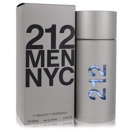 212 Eau De Toilette Spray (New Packaging) By Carolina Herrera 3.4 oz Eau De Toilette Spray Eau De Toilette Spray (New Packaging) for men product image