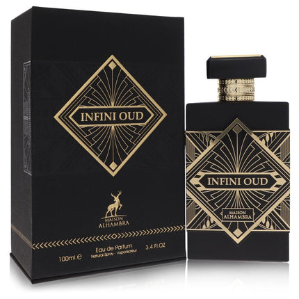 Maison Alhambra Infini Oud Eau De Parfum Spray (Unisex) By Maison Alhambra 3.4 oz Eau De Parfum Spray Eau De Parfum Spray (Unisex) unisex fragrance product image
