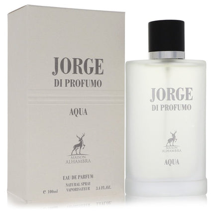 Maison Alhambra Jorge Di Profumo Aqua Eau De Parfum Spray By Maison Alhambra 3.4 oz Eau De Parfum Spray Eau De Parfum Spray for men product image