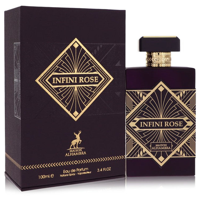 Maison Alhambra Infini Rose Eau De Parfum Spray (Unisex) By Maison Alhambra 3.4 oz Eau De Parfum Spray Eau De Parfum Spray (Unisex) unisex fragrance product image