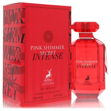 Maison Alhambra Pink Shimmer Secret Intense Eau De Parfum Spray By Maison Alhambra 3.4 oz Eau De Parfum Spray Eau De Parfum Spray for women product image