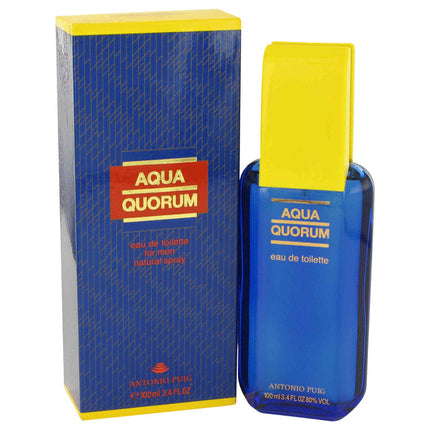 Aqua Quorum Eau De Toilette Spray By Antonio Puig 3.4 oz Eau De Toilette Spray Eau De Toilette Spray for men product image