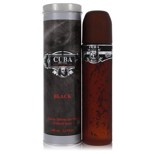 Cuba Black Eau De Toilette Spray By Fragluxe 3.4 oz Eau De Toilette Spray Eau De Toilette Spray for men product image