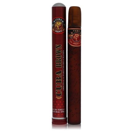 Cuba Brown Eau De Toilette Spray By Fragluxe 1.17 oz Eau De Toilette Spray Eau De Toilette Spray for men product image