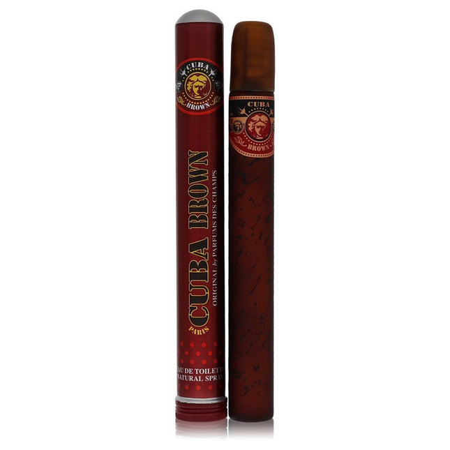 Cuba Brown Eau De Toilette Spray By Fragluxe 1.17 oz Eau De Toilette Spray Eau De Toilette Spray for men product image