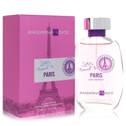 Mandarina Duck Let'S Travel To Paris Eau De Toilette Spray By Mandarina Duck 3.4 oz Eau De Toilette Spray Eau De Toilette Spray for women product image