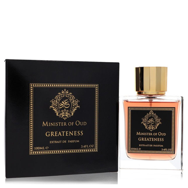 Minister Of Oud Greatness Extrait De Parfum Spray By Fragrance World 3.4 oz Extrait de Parfum Spray Extrait De Parfum Spray for men product image