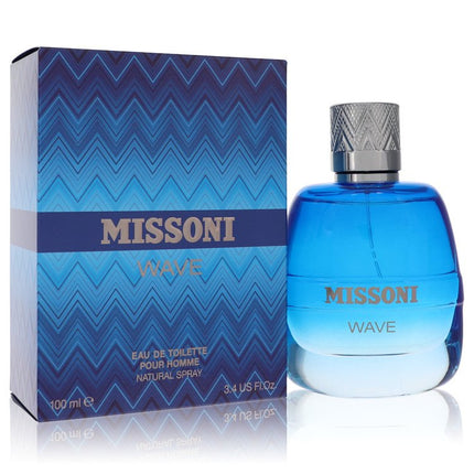 Missoni Wave Eau De Toilette Spray By Missoni 3.4 oz Eau De Toilette Spray Eau De Toilette Spray for men product image
