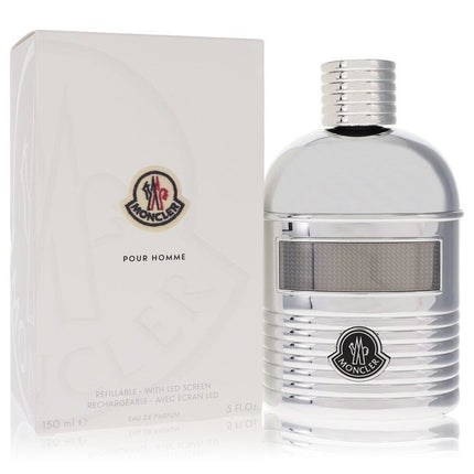 Moncler Eau De Parfum Spray (Refillable + Led Screen) By Moncler 5 oz Eau De Parfum Spray Eau De Parfum Spray (Refillable + Led Screen) for men product image