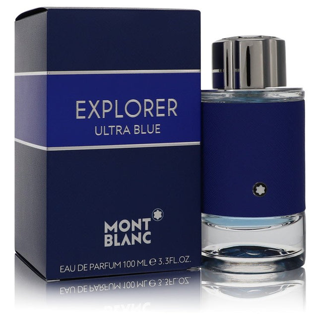 Montblanc Explorer Ultra Blue Eau De Parfum Spray By Mont Blanc 3.3 oz Eau De Parfum Spray Eau De Parfum Spray for men product image