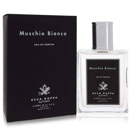 Muschio Bianco (White Musk/Moss) Eau De Parfum Spray (Unisex) By Acca Kappa 3.3 oz Eau De Parfum Spray Eau De Parfum Spray (Unisex) unisex fragrance product image