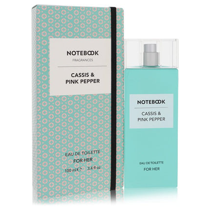 Notebook Cassis & Pink Pepper Eau De Toilette Spray By Selectiva Spa 3.4 oz Eau De Toilette Spray Eau De Toilette Spray for women product image