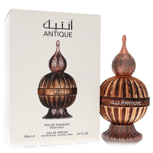 Niche Emarati Antique Eau De Parfum Spray (Unisex) By Lattafa 3.4 oz Eau De Parfum Spray Eau De Parfum Spray (Unisex) unisex fragrance product image
