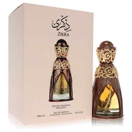 Niche Emarati Zikra Eau De Parfum Spray (Unisex) By Lattafa 3.4 oz Eau De Parfum Spray Eau De Parfum Spray (Unisex) unisex fragrance product image
