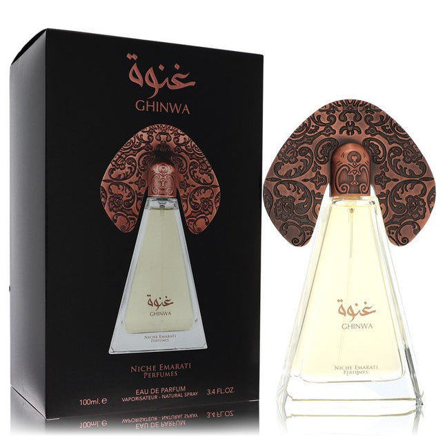 Niche Emarati Ghinwa Eau De Parfum Spray (Unisex) By Lattafa 3.4 oz Eau De Parfum Spray Eau De Parfum Spray (Unisex) unisex fragrance product image