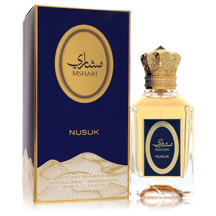 Nusuk Mshari Extrait De Parfum Spray (Unisex) By Nusuk 3.4 oz Extrait De Parfum Spray Extrait De Parfum Spray (Unisex) unisex fragrance product image