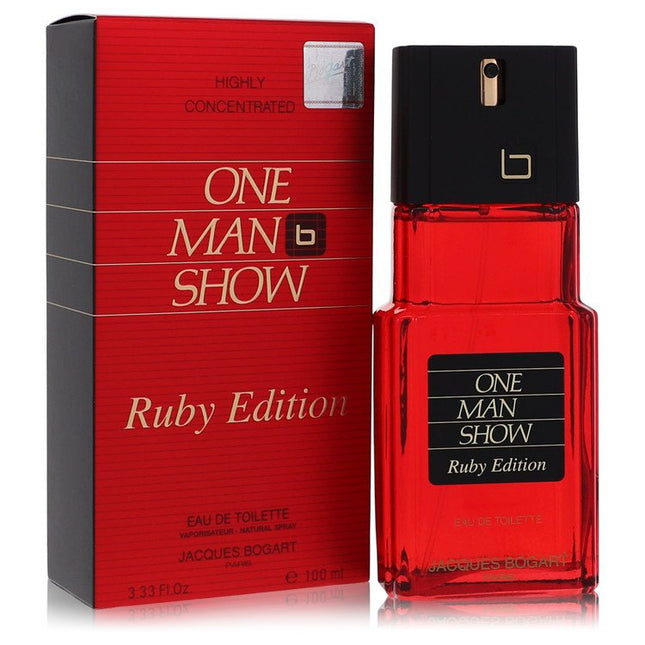 One Man Show Ruby Eau De Toilette Spray By Jacques Bogart 3.3 oz Eau De Toilette Spray Eau De Toilette Spray for men product image