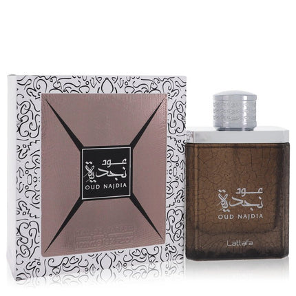 Oud Najdia Eau De Parfum Spray (Unisex) By Lattafa 3.4 oz Eau De Parfum Spray Eau De Parfum Spray (Unisex) unisex fragrance product image