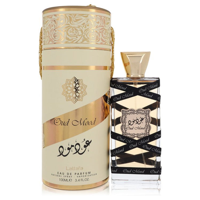 Lattafa Oud Mood Eau De Parfum Spray (Unisex) By Lattafa 3.4 oz Eau De Parfum Spray Eau De Parfum Spray (Unisex) unisex fragrance product image